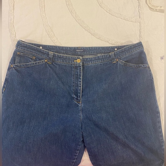 Jones New York Dark Denim Flare Jeans Size 22 - Picture 4 of 12